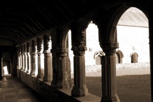 Inside Holycross Abbey