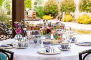 afternoon-tea at The Horse & Jockey hotel